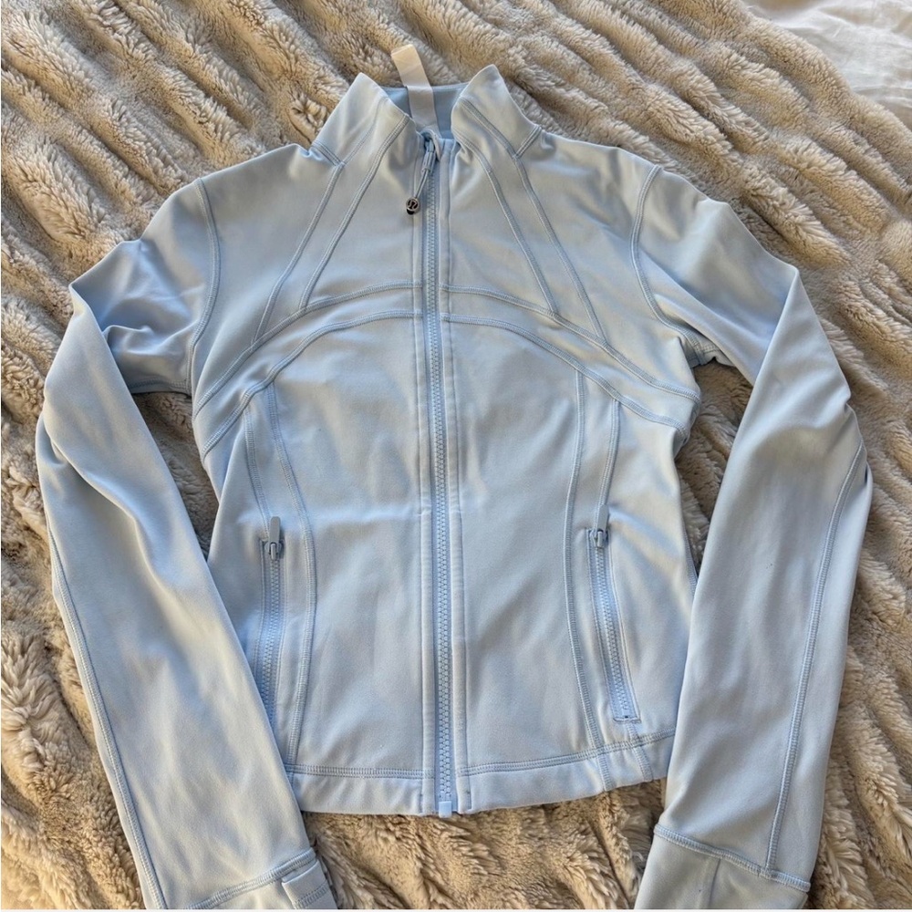 Lululemon Athletica Sky Blue Zip-Up Jacket